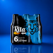 Rita Blue – 6 Glass Bottles 275 ml