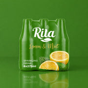 Rita Lemon Mint – 6 Glass Bottles 275ml